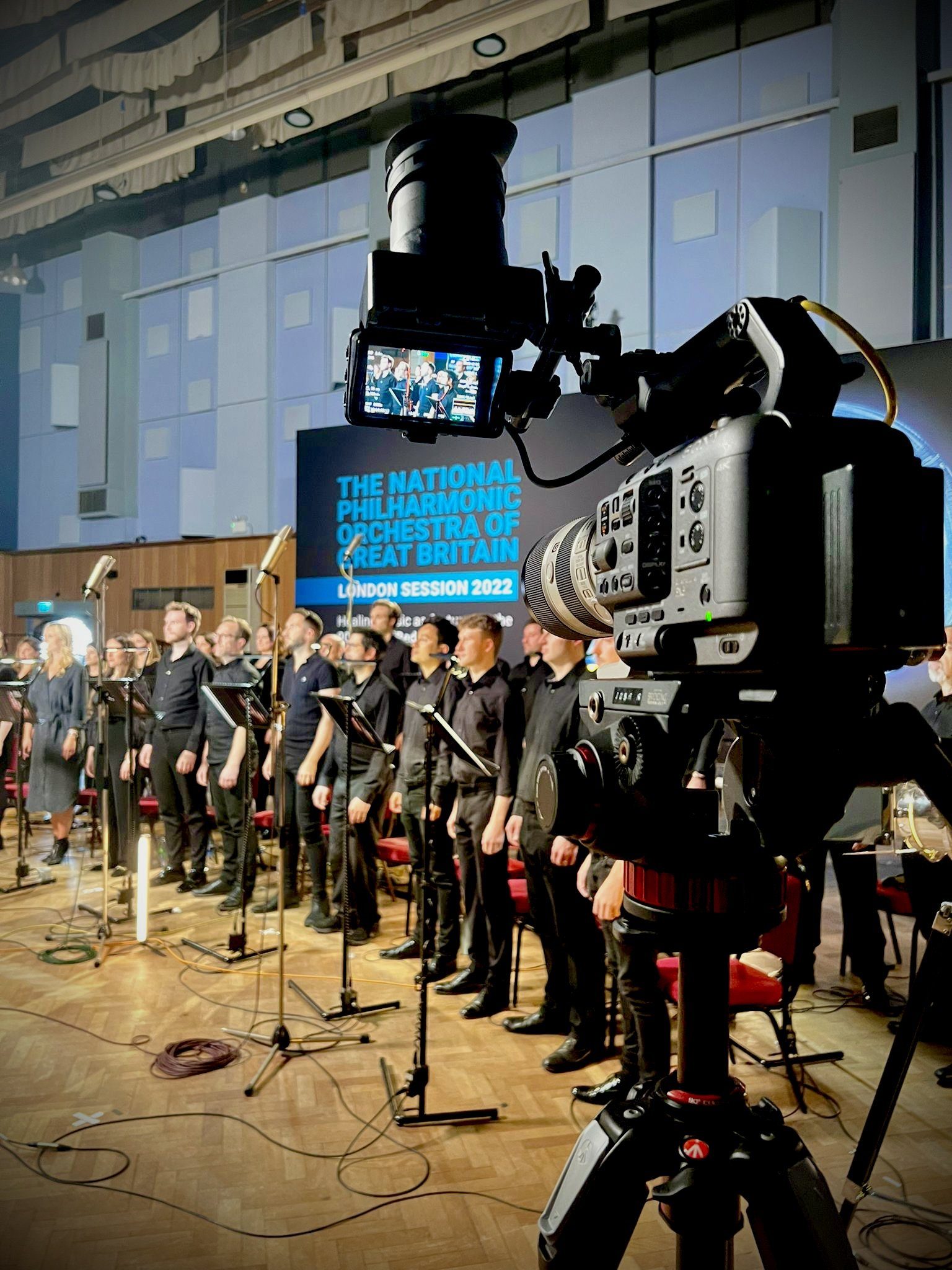 National Philharmonic Chorus of Great Britain in Abbey Road